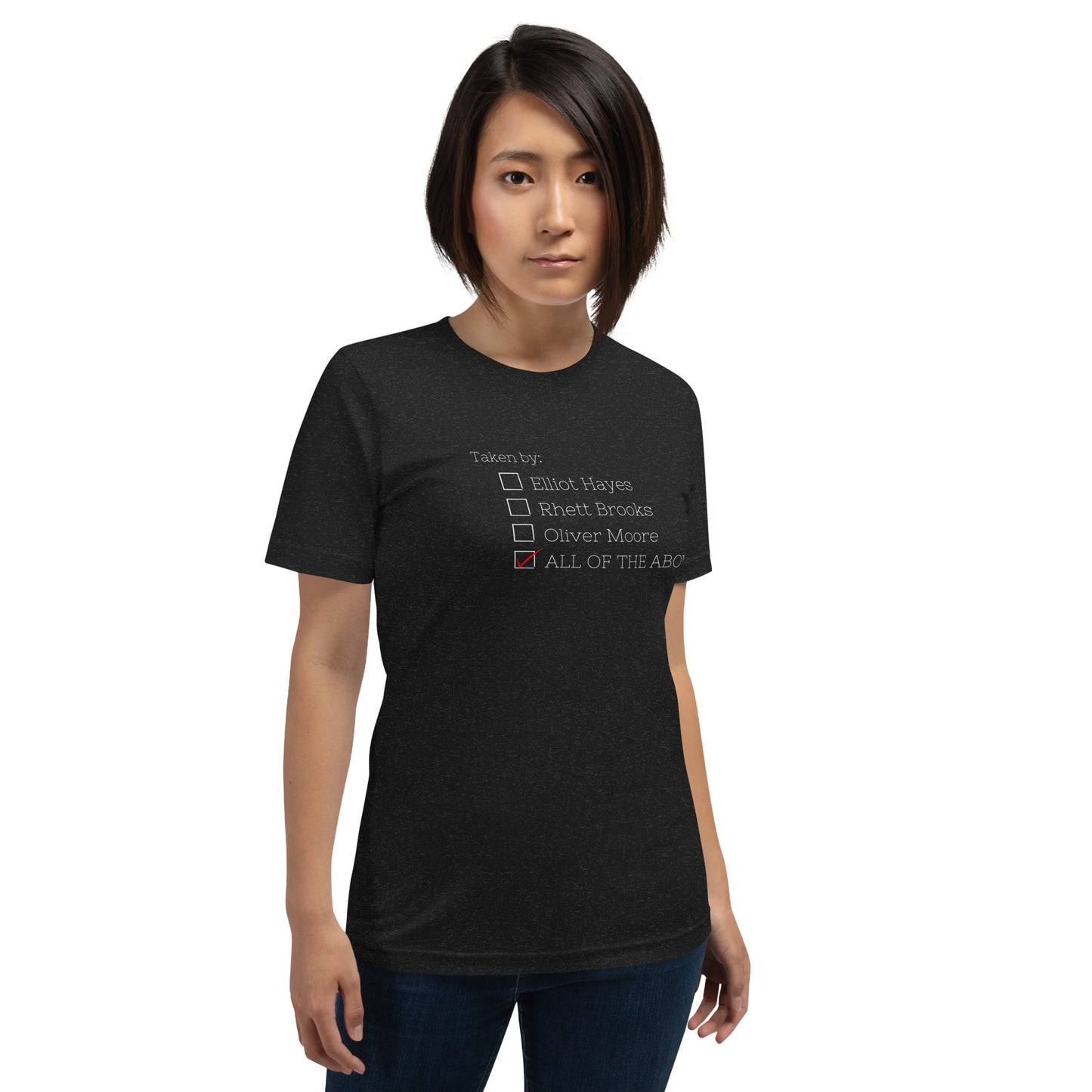 Taken by the Ruthless Guys t-shirt