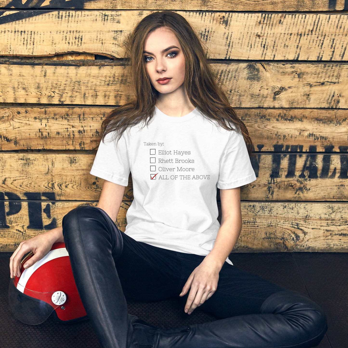 Taken by the Ruthless Guys t-shirt