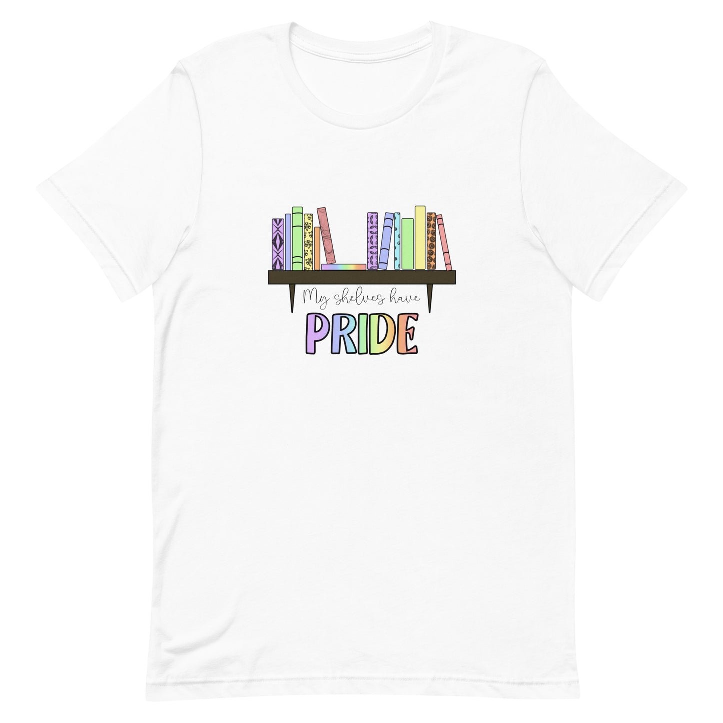 Pastel Pride Shelf Unisex t-shirt