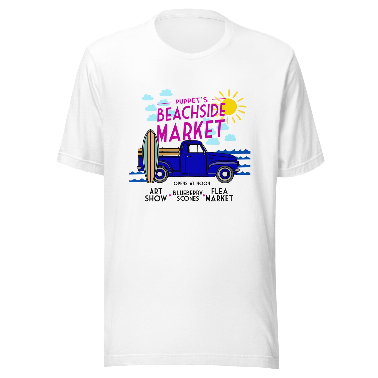 Puppet's Beachside Market t-shirt