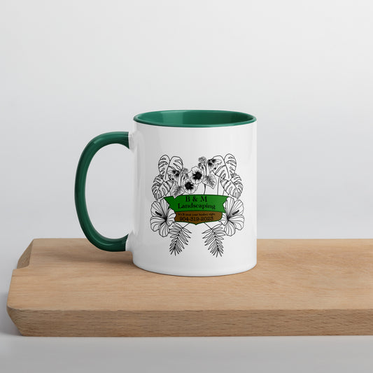 B & M Landscaping Mug