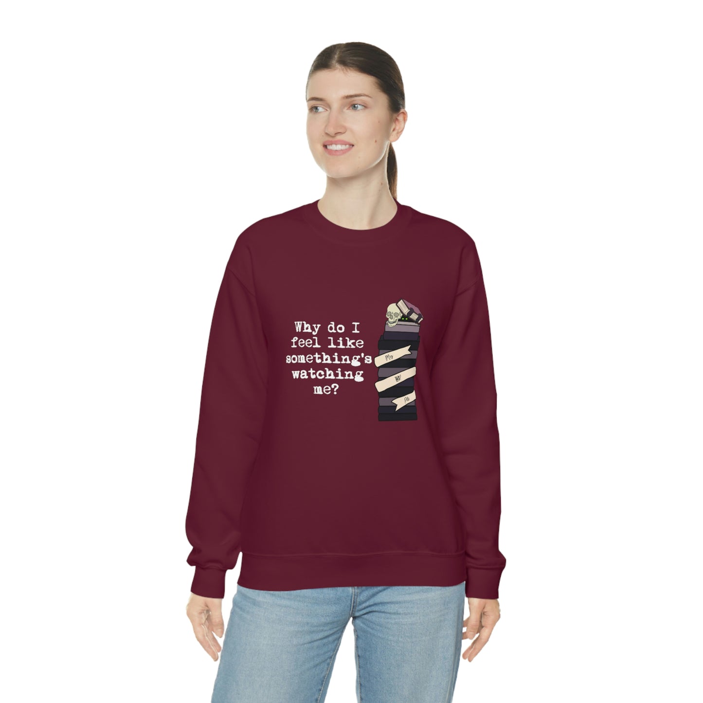 TBR Book Lover Dark Color Crewneck Sweater