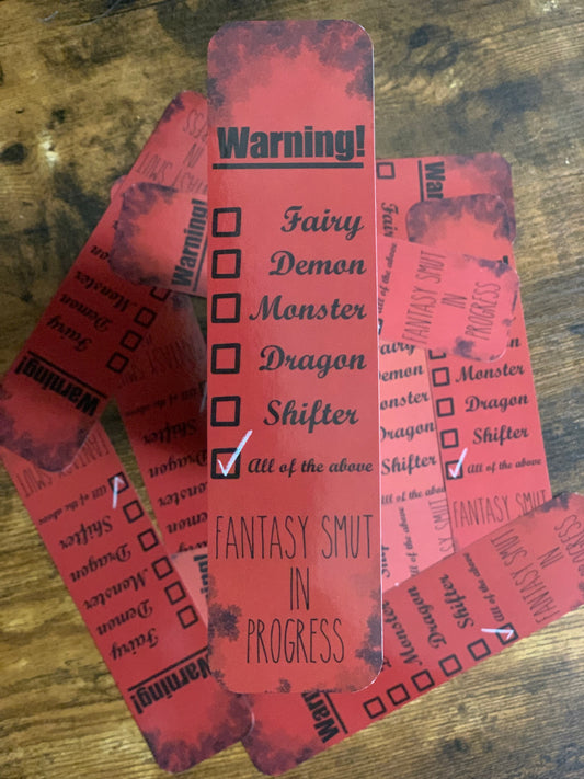 8x2 Fantasy Romance Bookmark