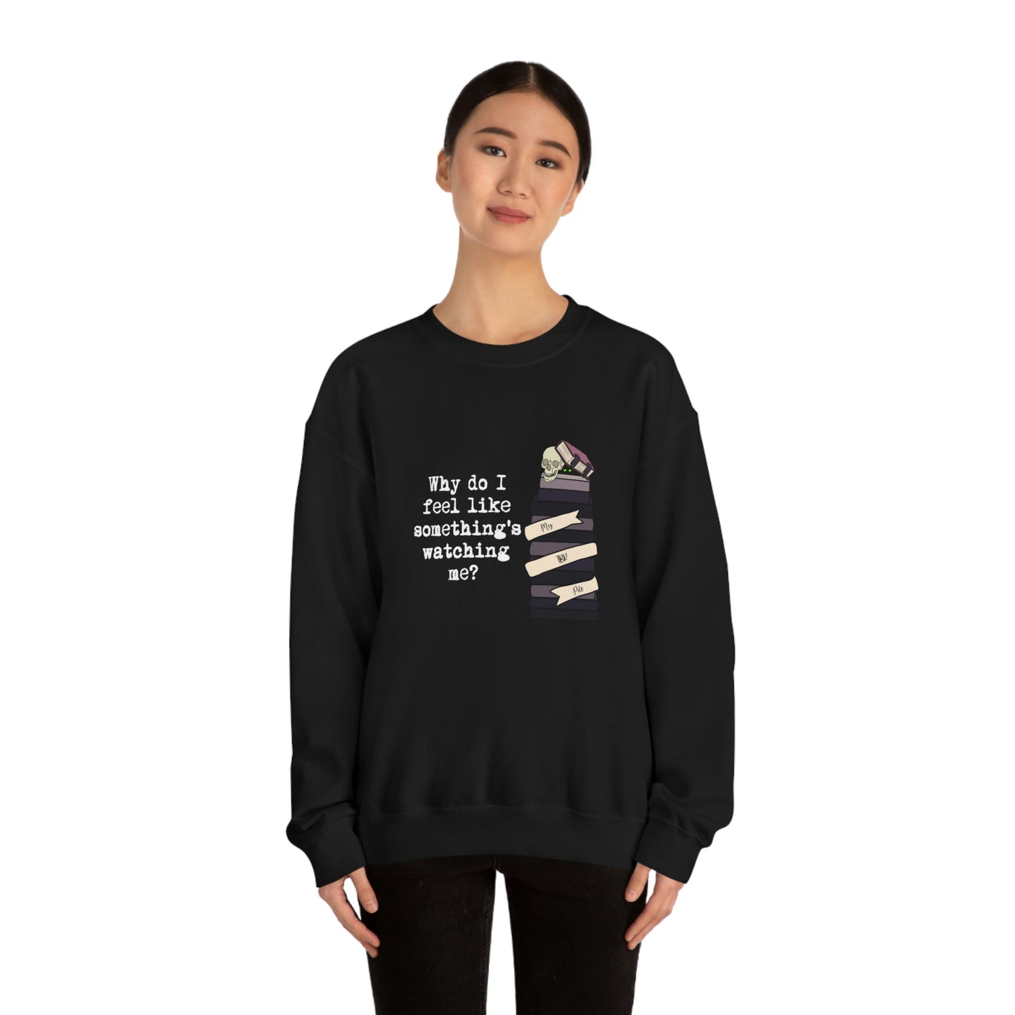 TBR Book Lover Dark Color Crewneck Sweater