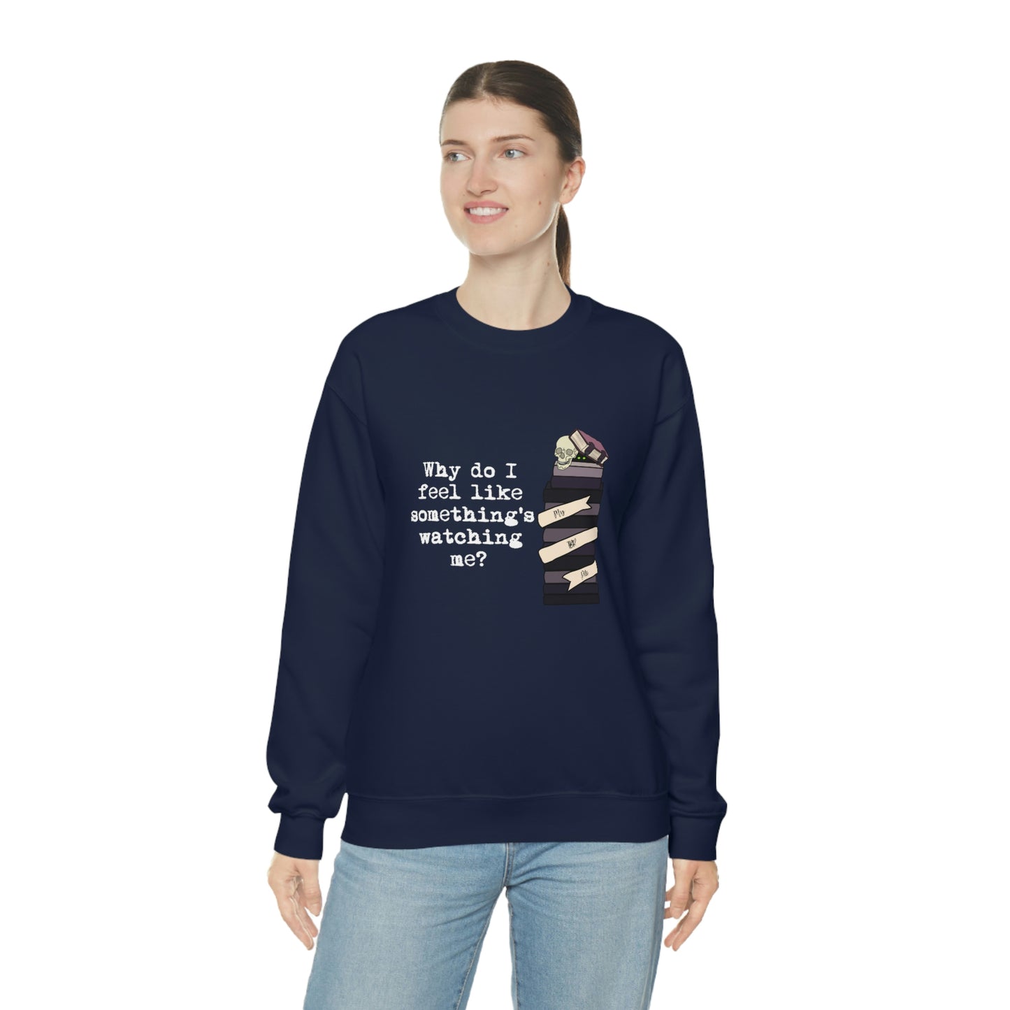 TBR Book Lover Dark Color Crewneck Sweater