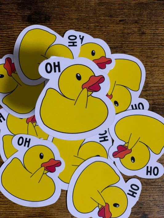 Oh Duck Sticker
