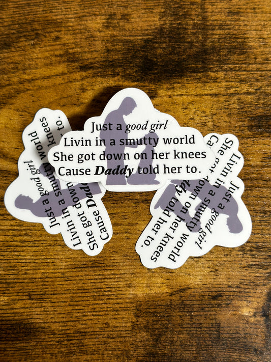 Smutty World Sticker
