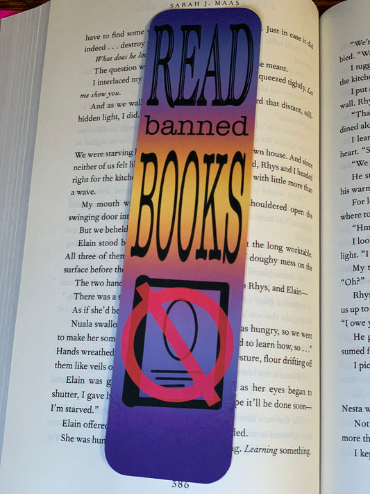 8x2 Banned Books Bookmark