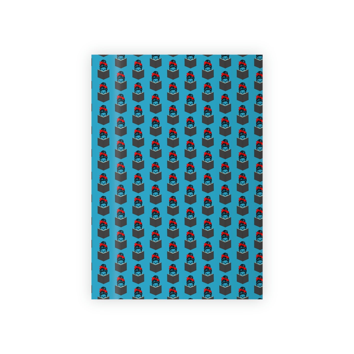 bookish reader gift wrapping paper