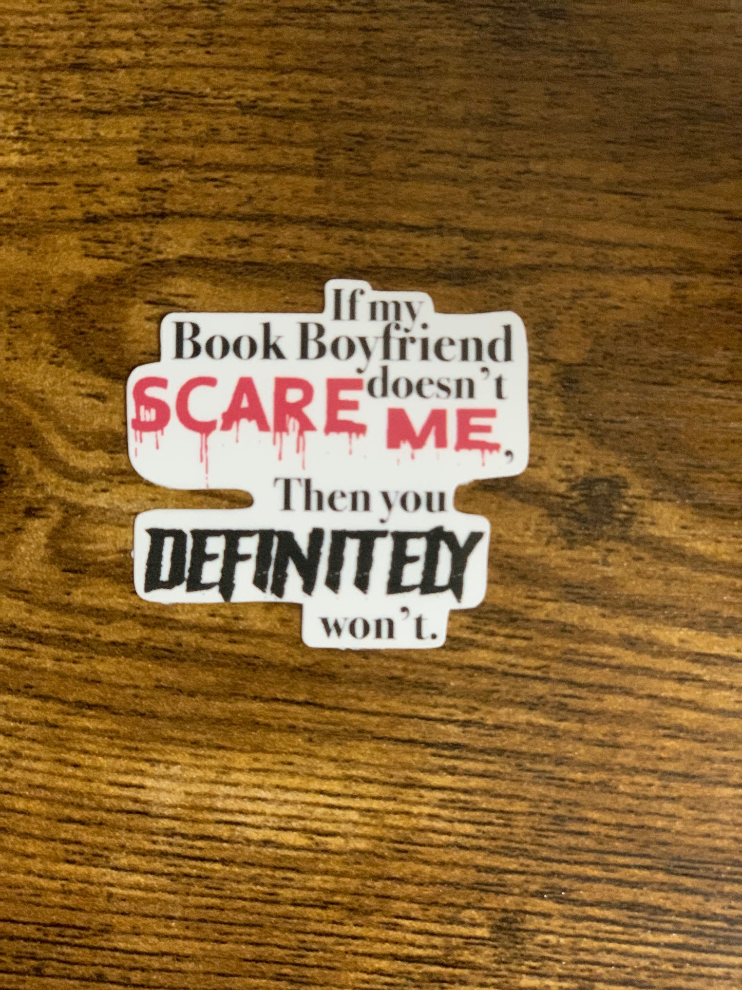 Book BF Sticker