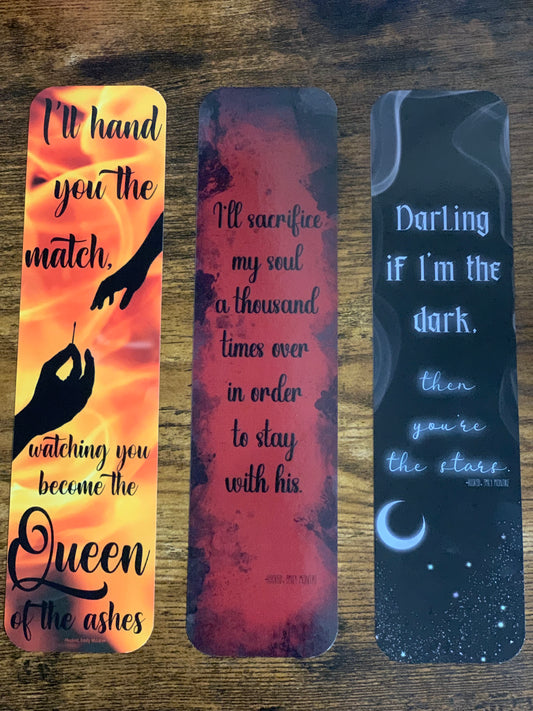 Hooked 8x2 -Licensed Never After Series Bookmarks