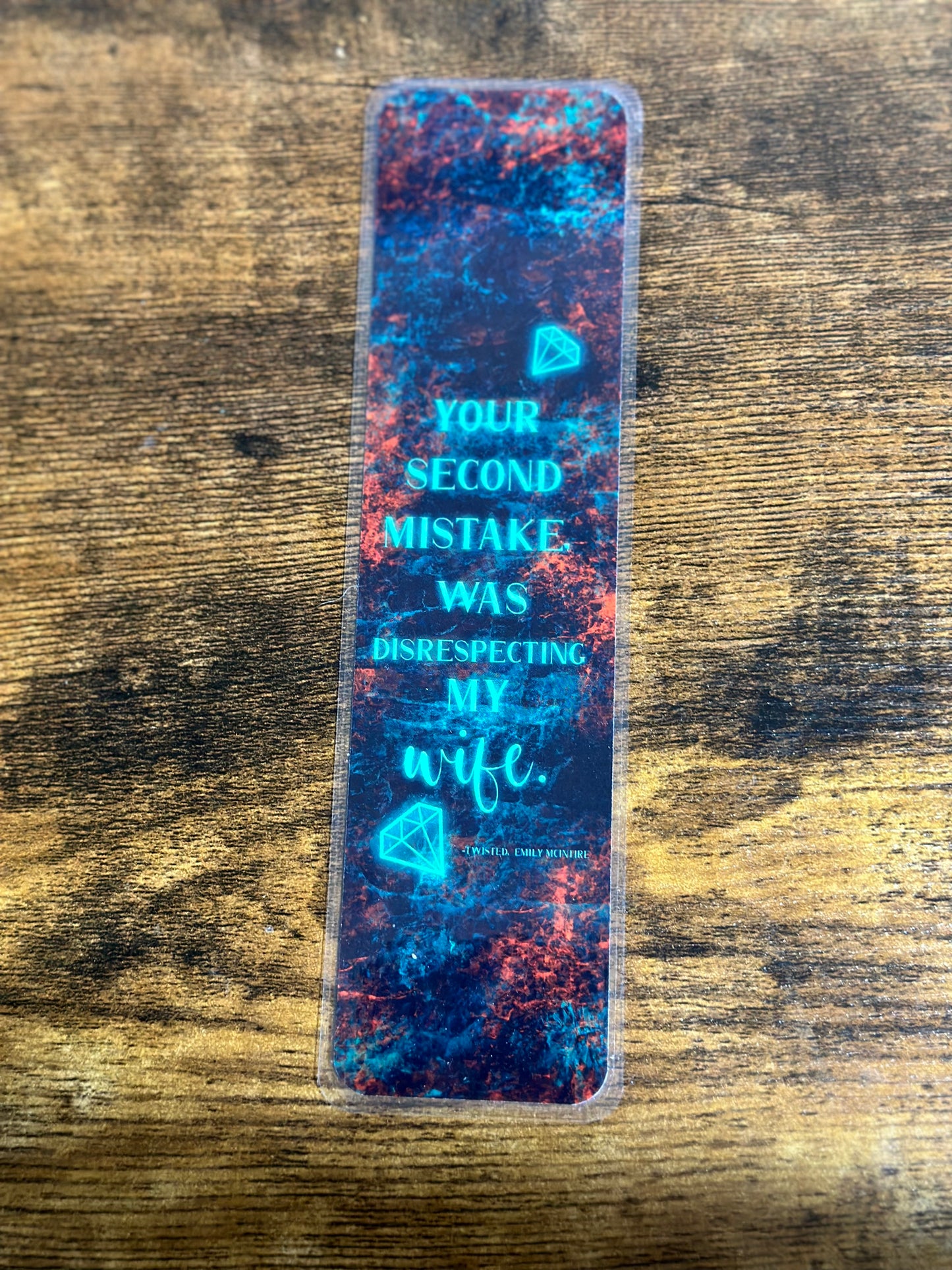 Never After Series - Twisted 8x2 Bookmarks