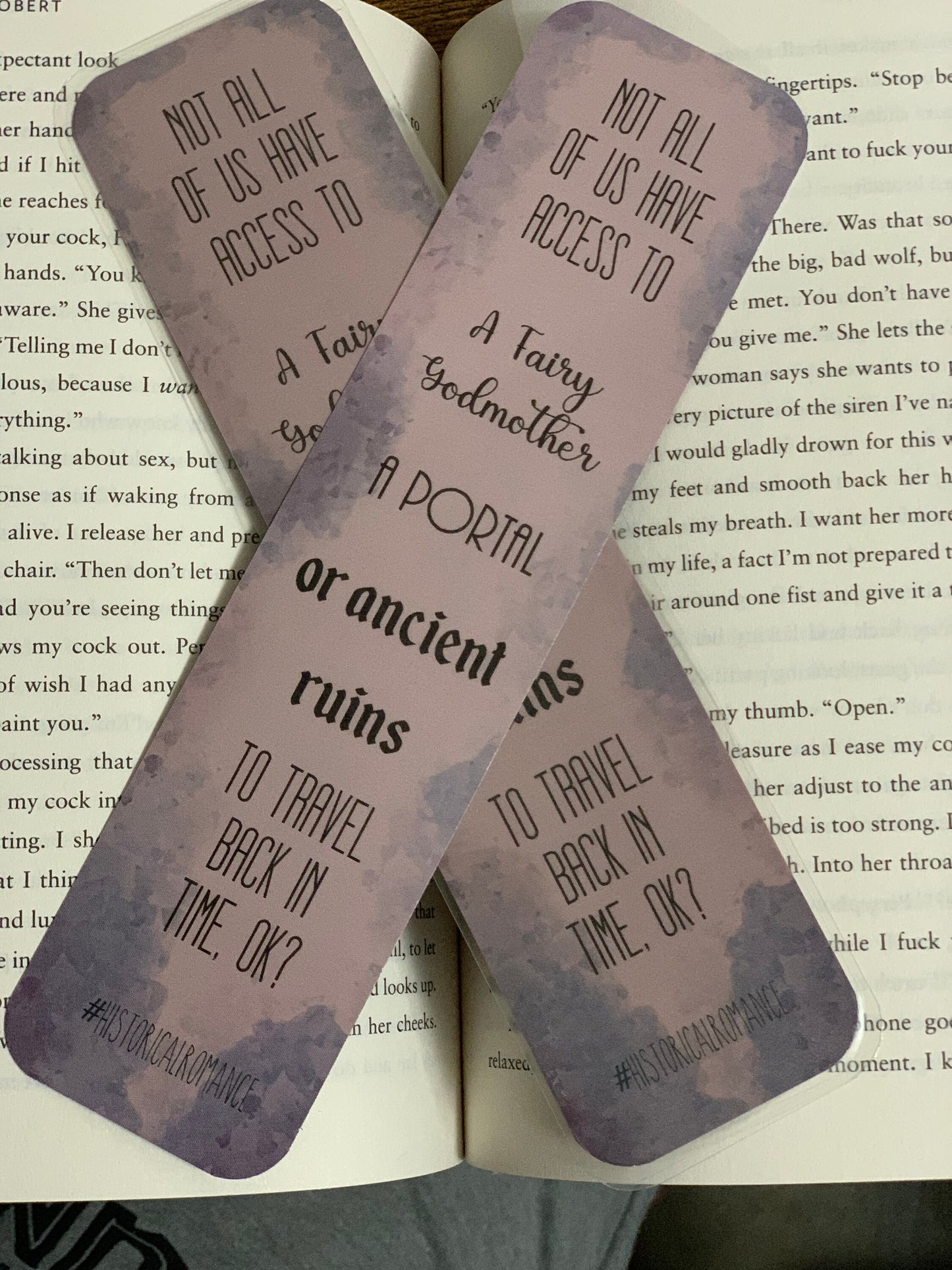 Historical Romance 8x2in Bookmark
