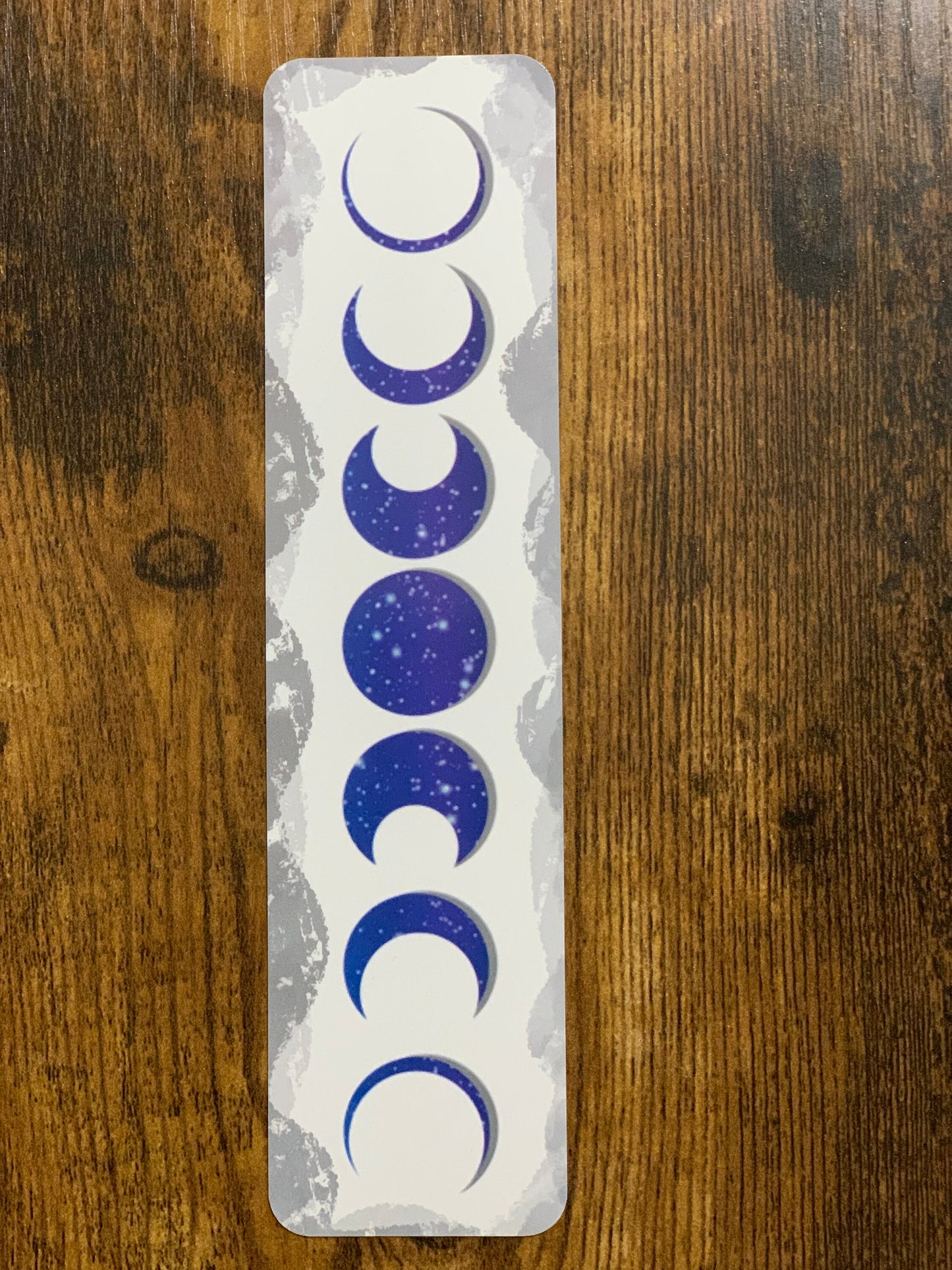 8x2 in Moon Phase Bookmark
