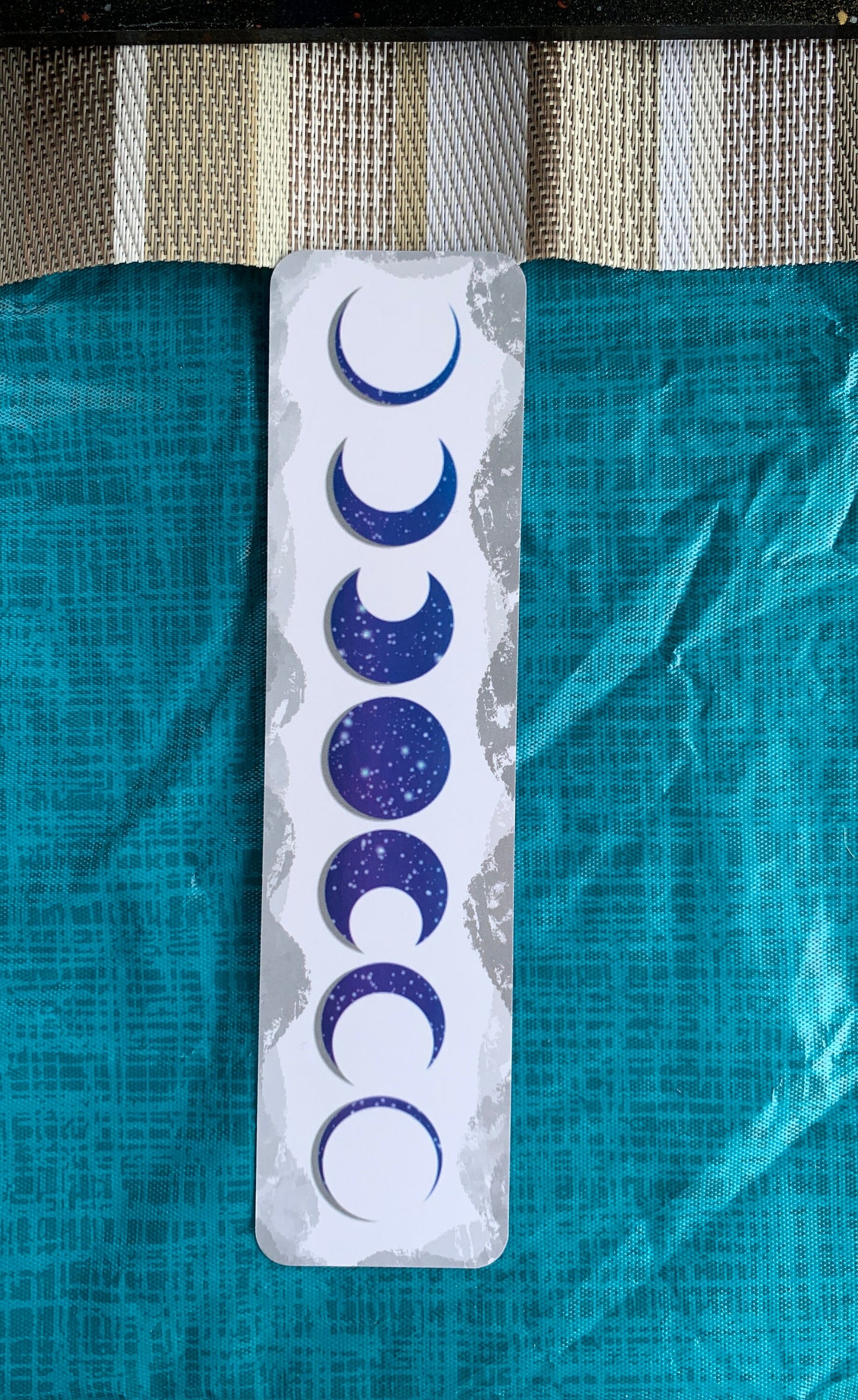 8x2 in Moon Phase Bookmark