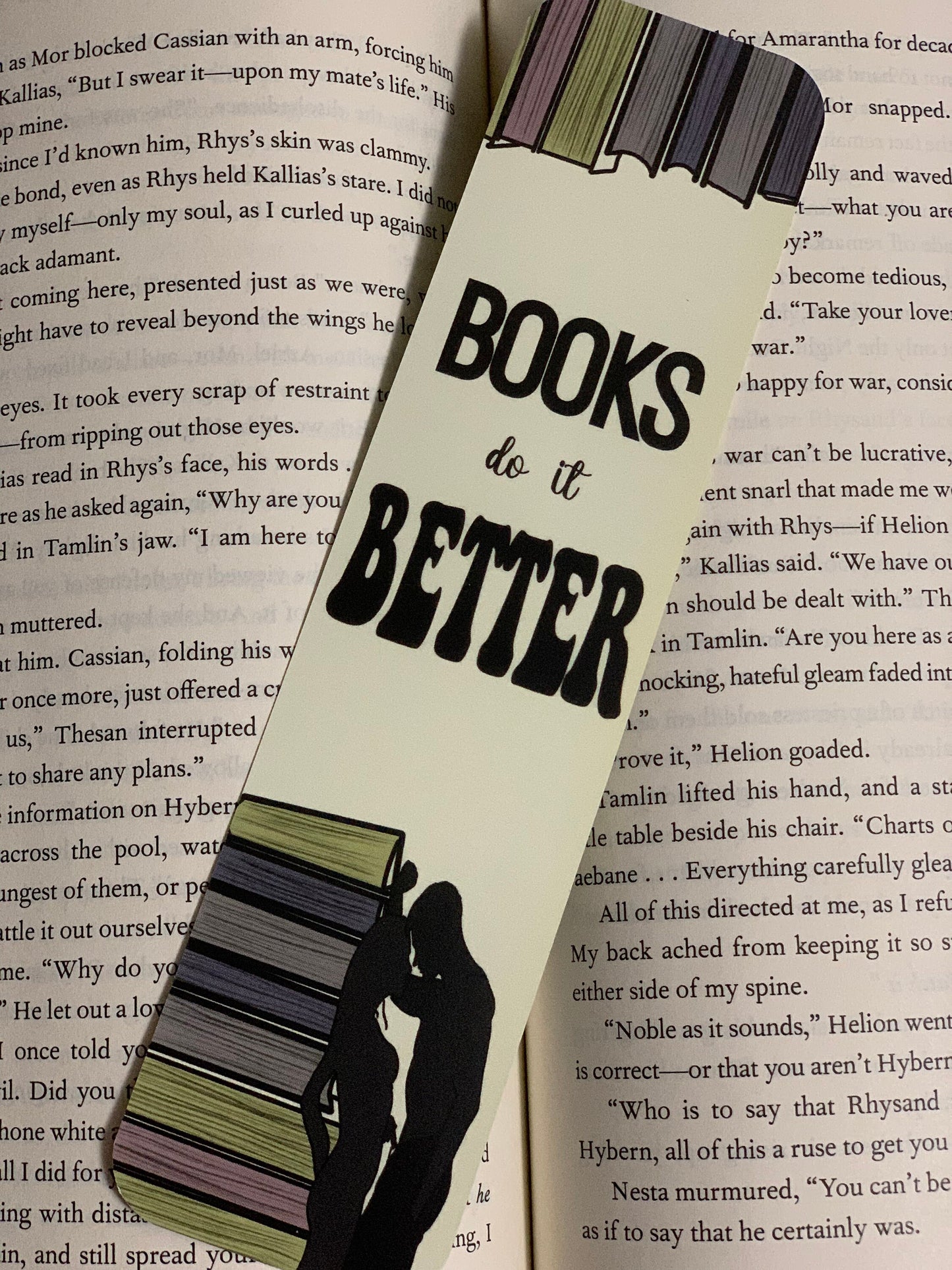 8x2 in Books Do It Better Bookmark