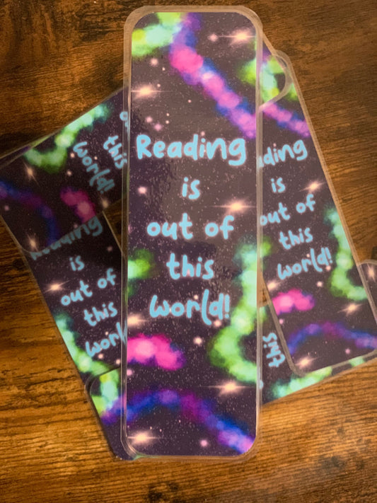 Outer Space 7x2 Bookmark