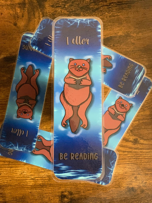 Otter 7x2 Bookmark