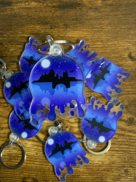 Hogwarts Inspired Keychain