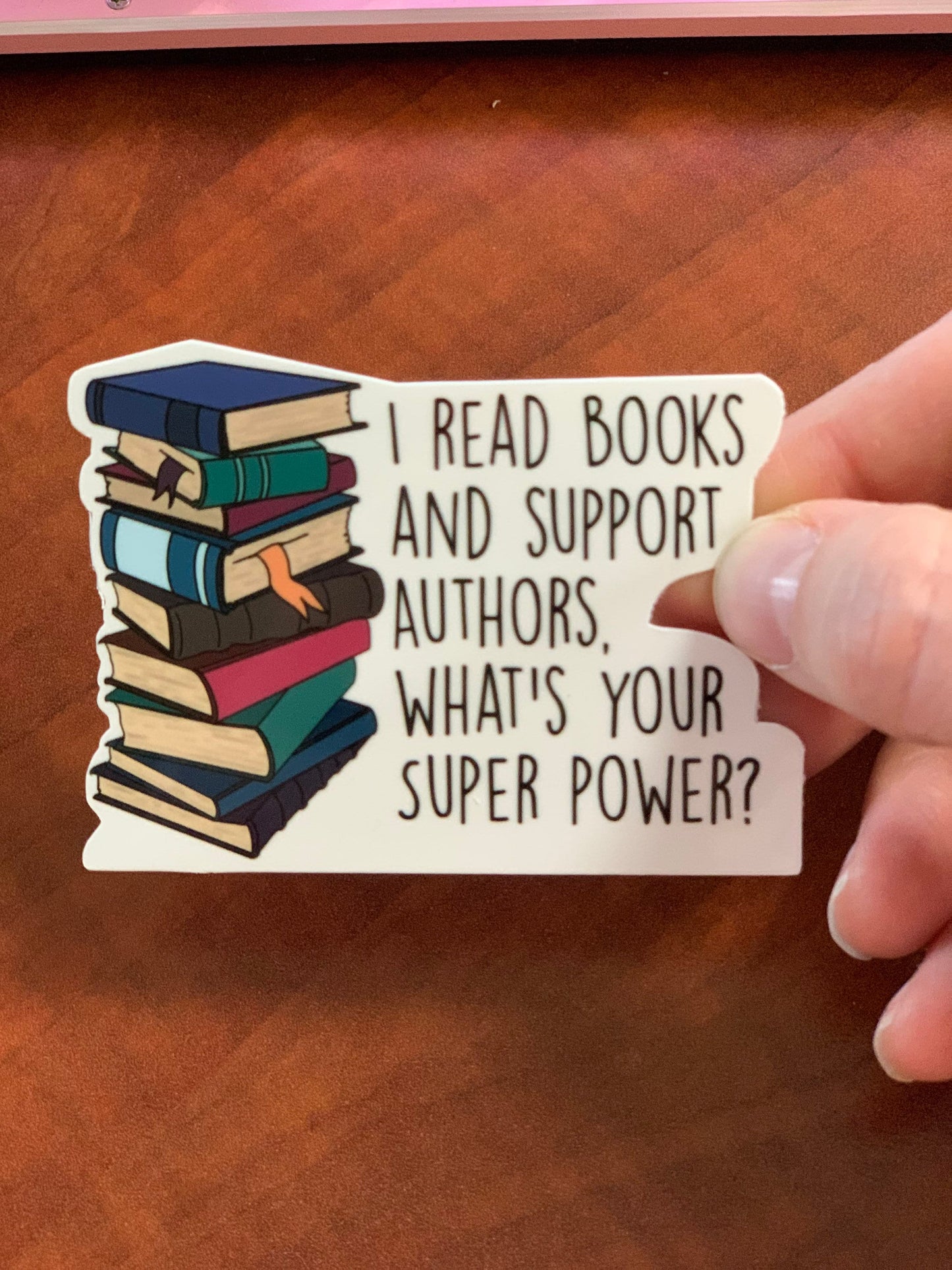 Reader Superpowers Sticker