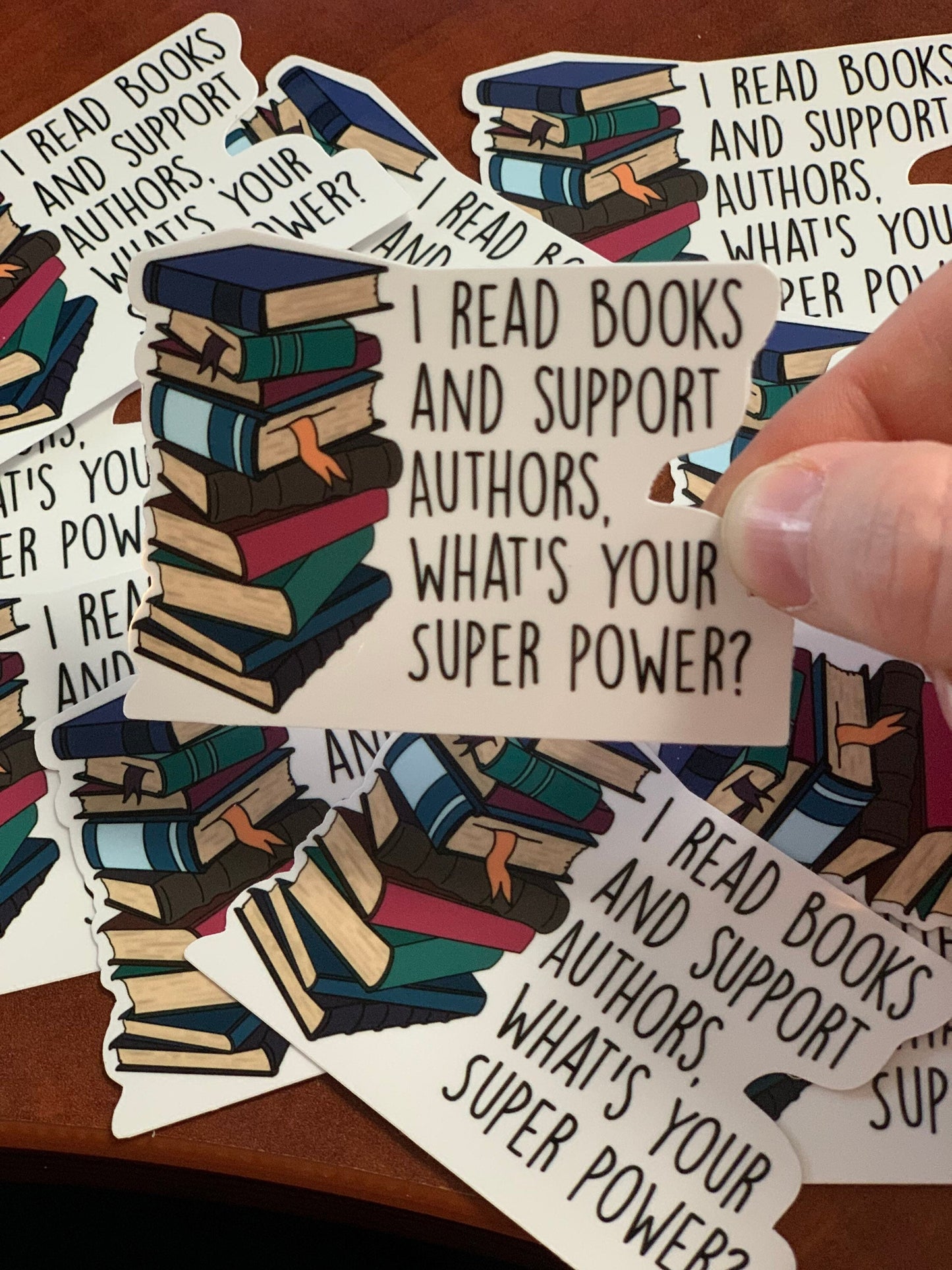 Reader Superpowers Sticker