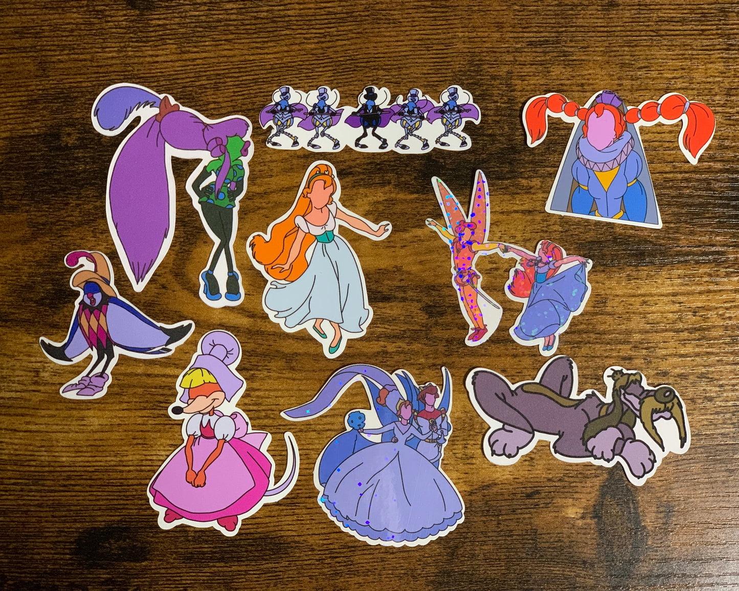 Thumbelina Inspired Stickers