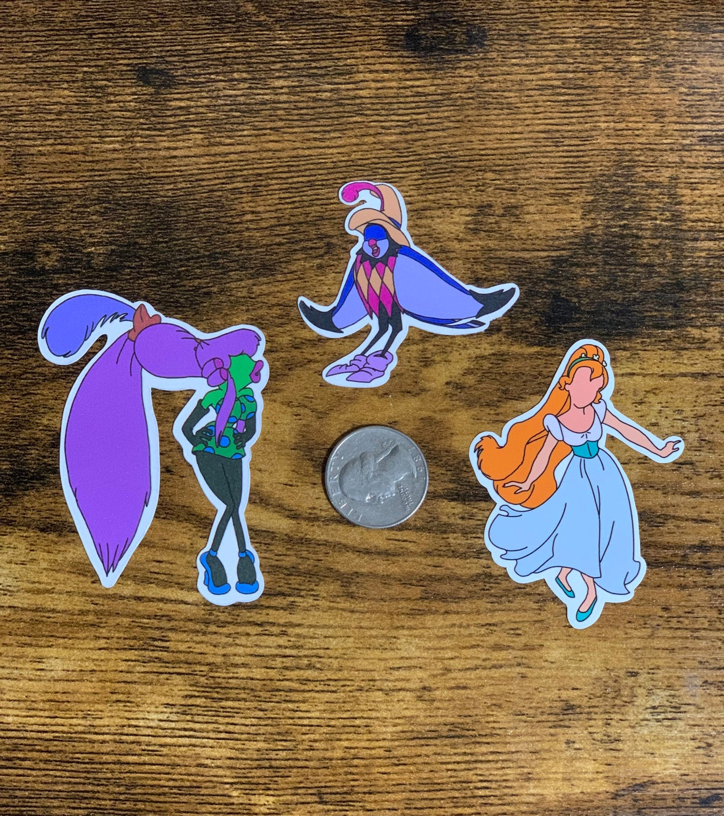 Thumbelina Inspired Stickers