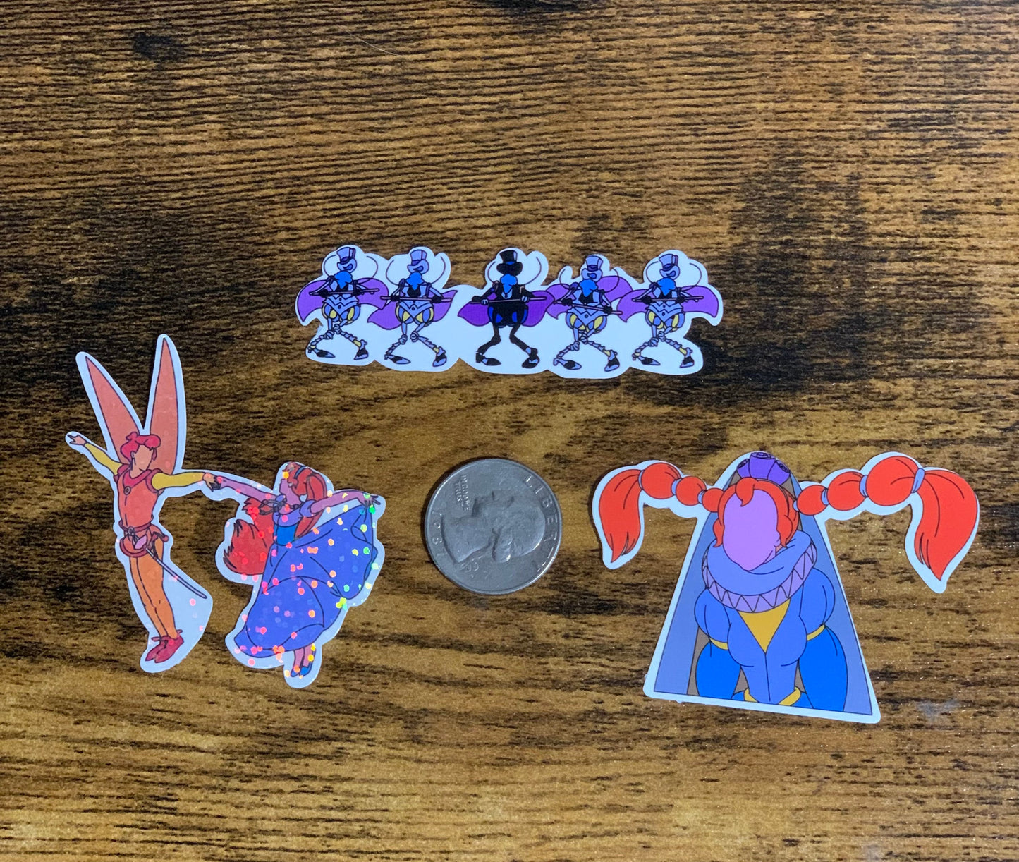 Thumbelina Inspired Stickers
