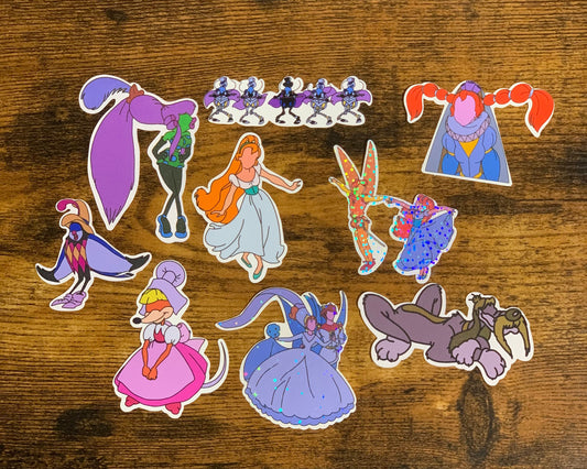 Thumbelina Inspired Stickers
